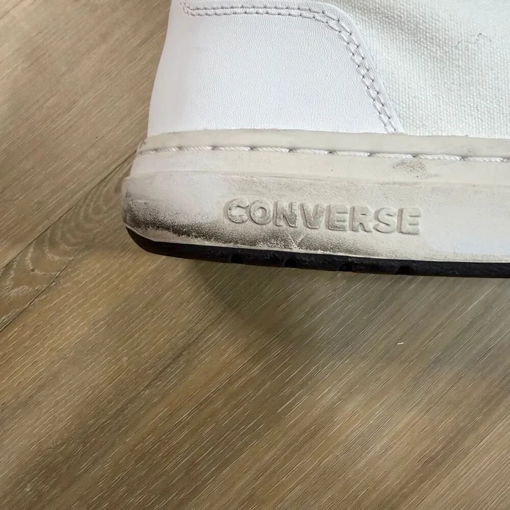 Converse Pro Blaze Classic V2 Sneaker White Black Shoe Sz 11.5 Basketball Gym - Picture 9 of 10